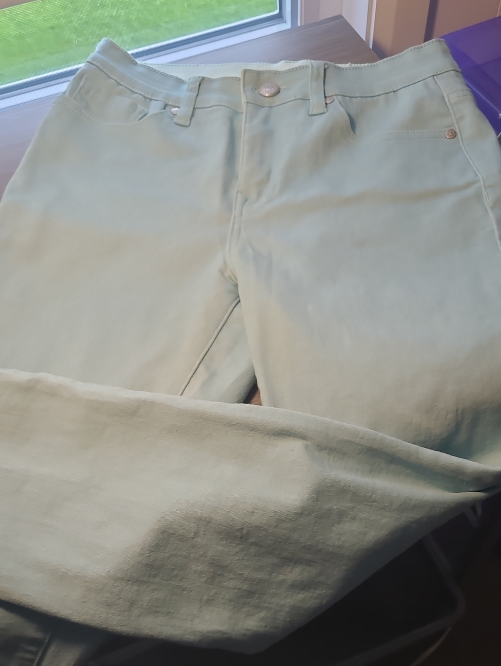 Women’s Mint Green Jeans